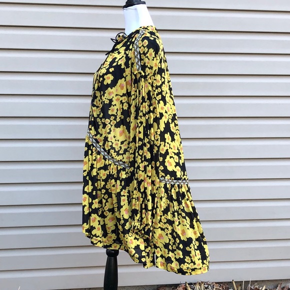 EUCFree People Love Letter Floral Print Tunic - Picture 15 of 16